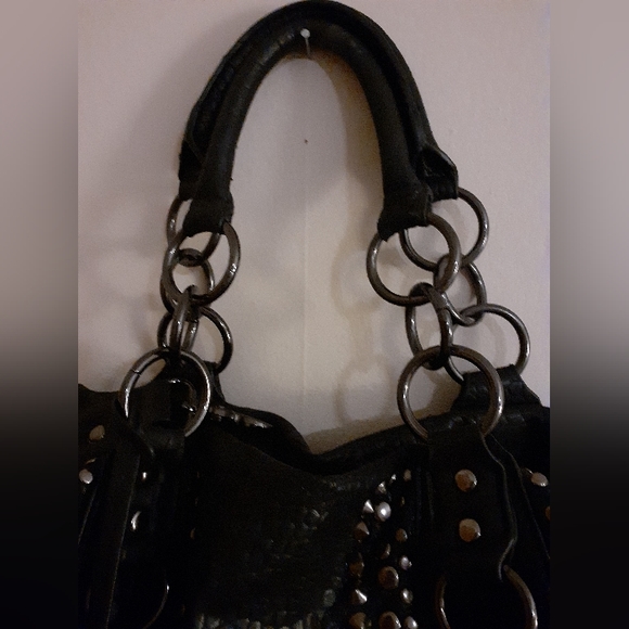 Volatile Metal studded black bag. Beautiful & Eye catching. - Picture 5 of 6